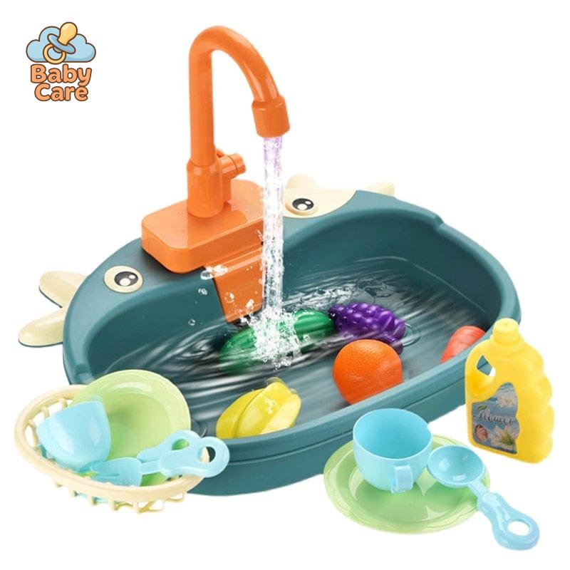 Aqualuxe : L'Évier Magique des Mini-Chefs