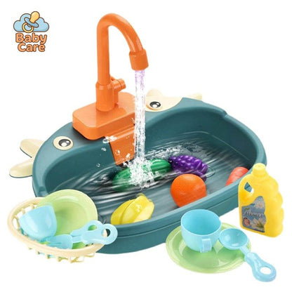 Aqualuxe : L'Évier Magique des Mini-Chefs
