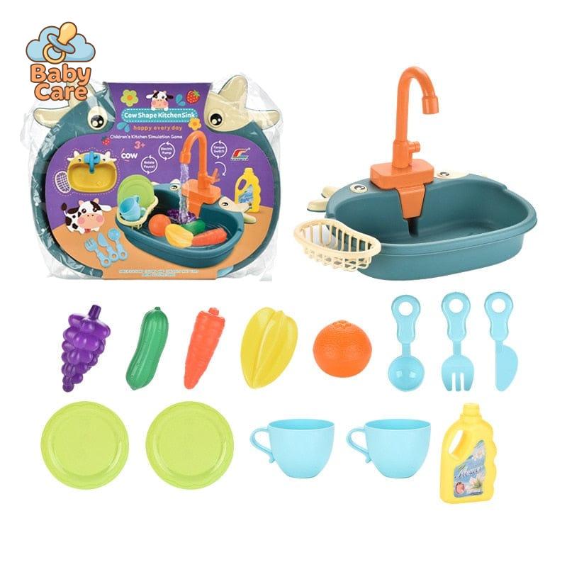 Aqualuxe : L'Évier Magique des Mini-Chefs