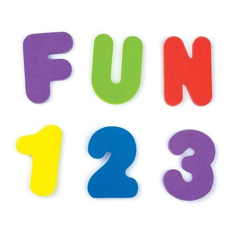 36 Lettres et Chiffres en Mousse pour le Bain |  Baby Care
