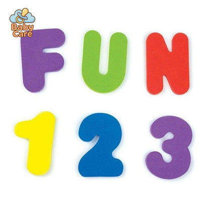 36 Lettres et Chiffres en Mousse pour le Bain | Baby Care
