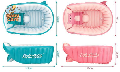 Baignoire Bébé Gonflable avec Siège | Baby Care