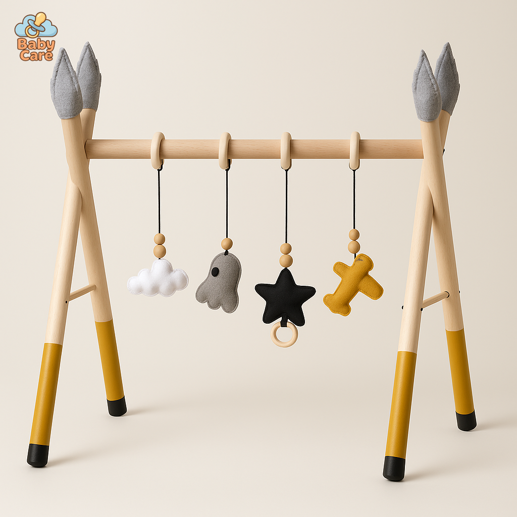 Arche d'Eveil Style Nordique en Bois - vue de face