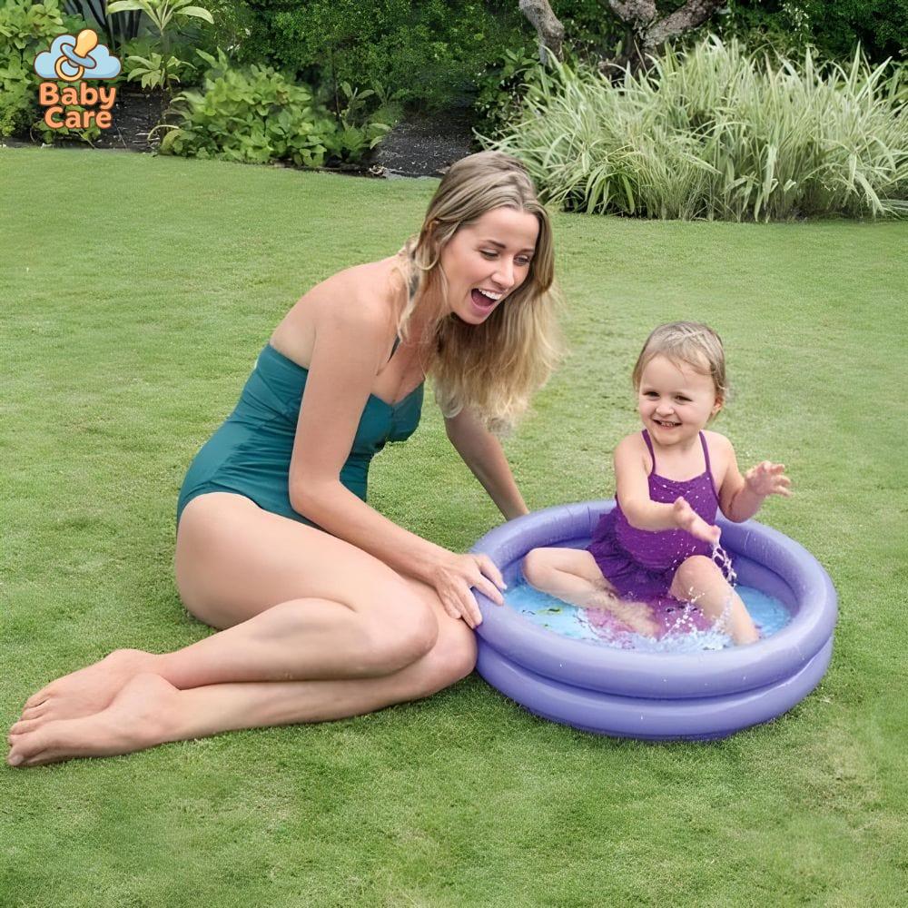 Piscine gonflable pour bébé fond imprimé