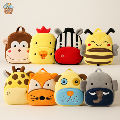 Cartable Mignons en peluche - vue de face