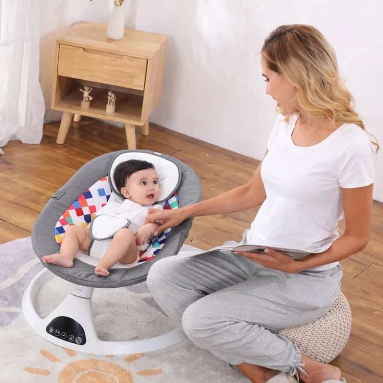 Chaise longue électrique pour bébé – Transat Balancelle bébé