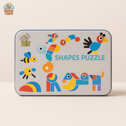 Coffret Puzzle Montessori avec Cartes - vue de face
