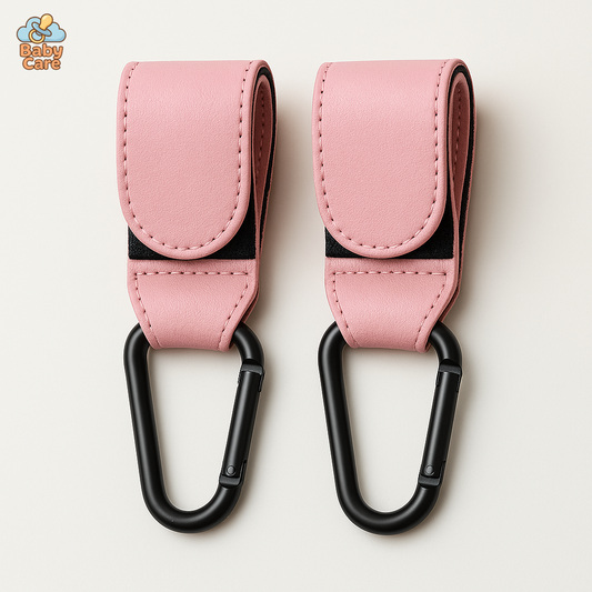 Crochets pour poussette - vue de face