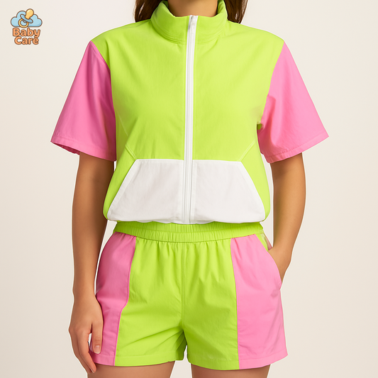 Déguisement année 80 performance scénique - vue de face