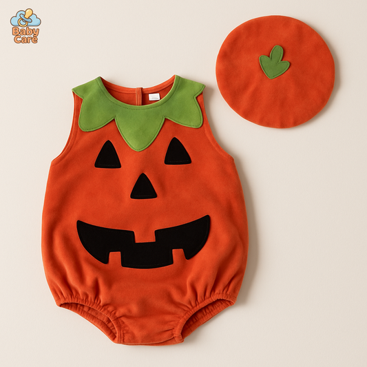 Déguisement Bébé Citrouille - vue de face