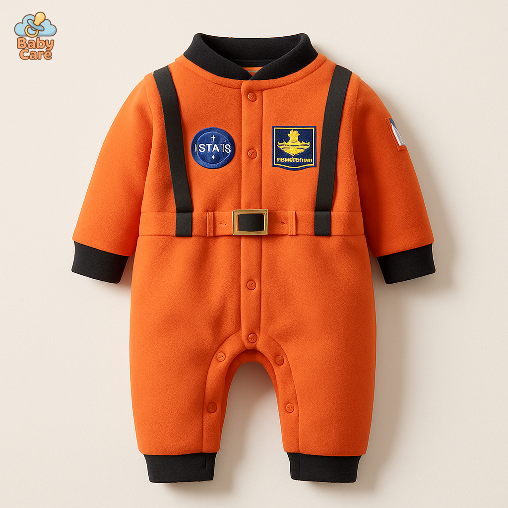 Déguisement carnaval cosmonaute bébé - vue de face