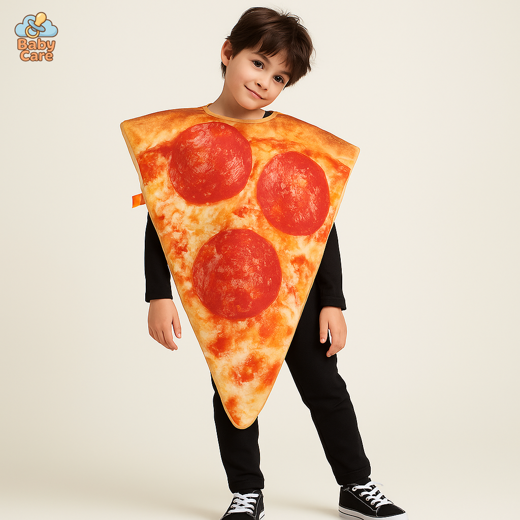 Déguisement carnaval humour nourriture enfant - vue de face