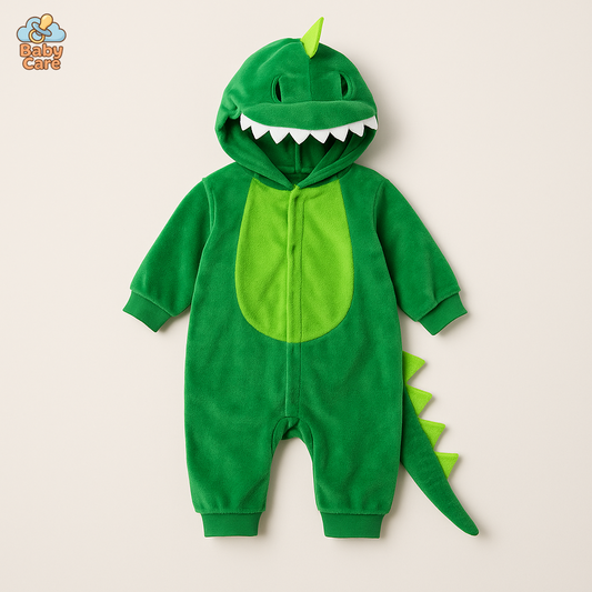 Déguisement dinosaure 2 à 8 ans confortable - vue de face