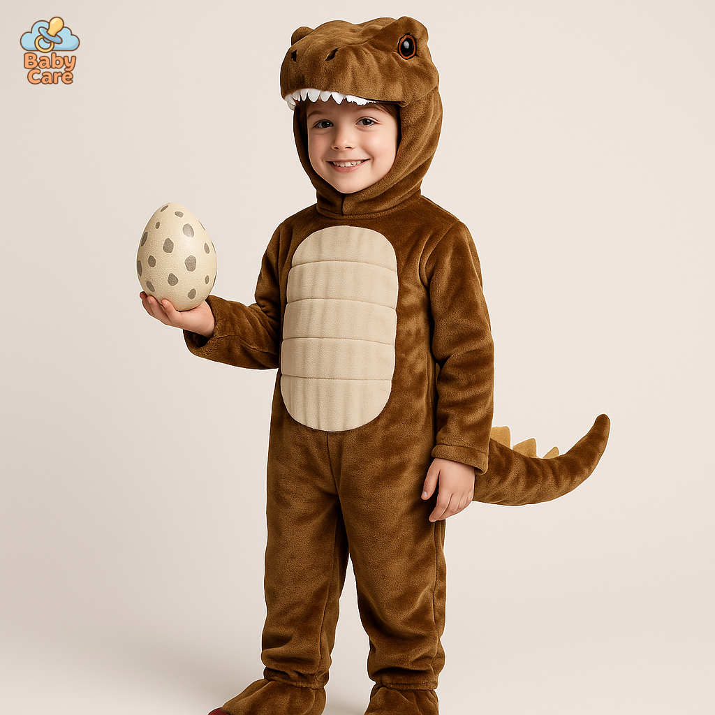 Déguisement dinosaure enfant une pièce - vue de face