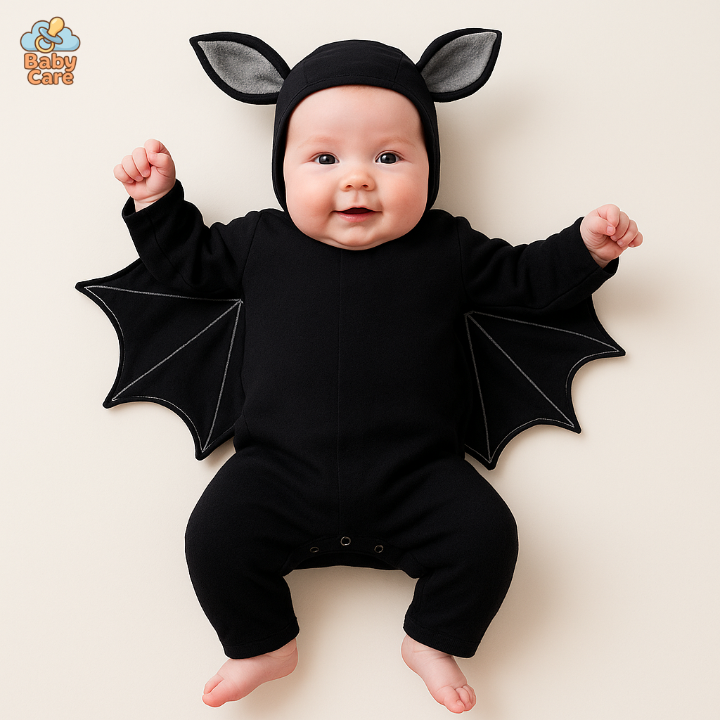 Déguisement halloween bébé Chauve-Souris - vue de face