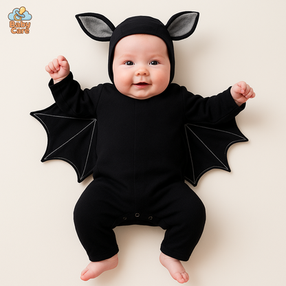Déguisement halloween bébé Chauve-Souris - vue de face