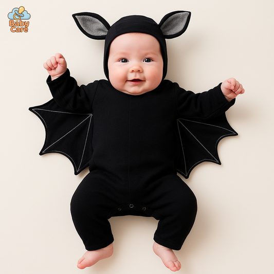 Déguisement halloween bébé Chauve-Souris - vue de face