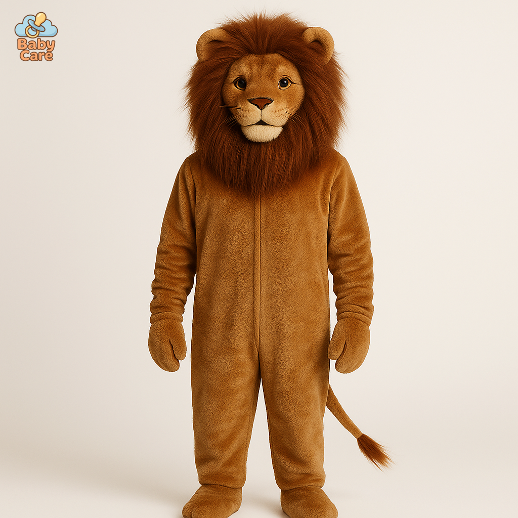 Déguisement Lion Famille Adulte et Enfant - vue de face