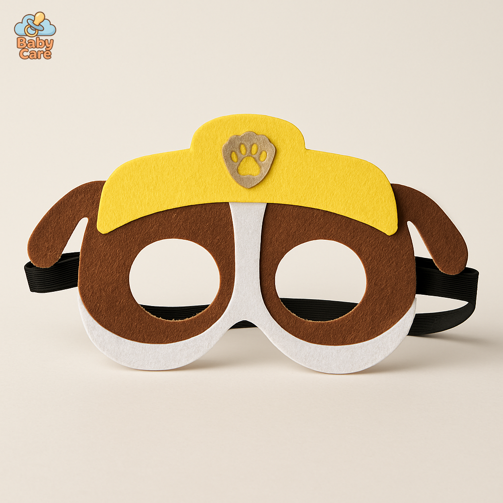 Déguisement pat patrouille masque et cape - vue de face