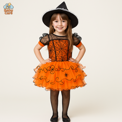 Déguisement petite sorcière - vue de face