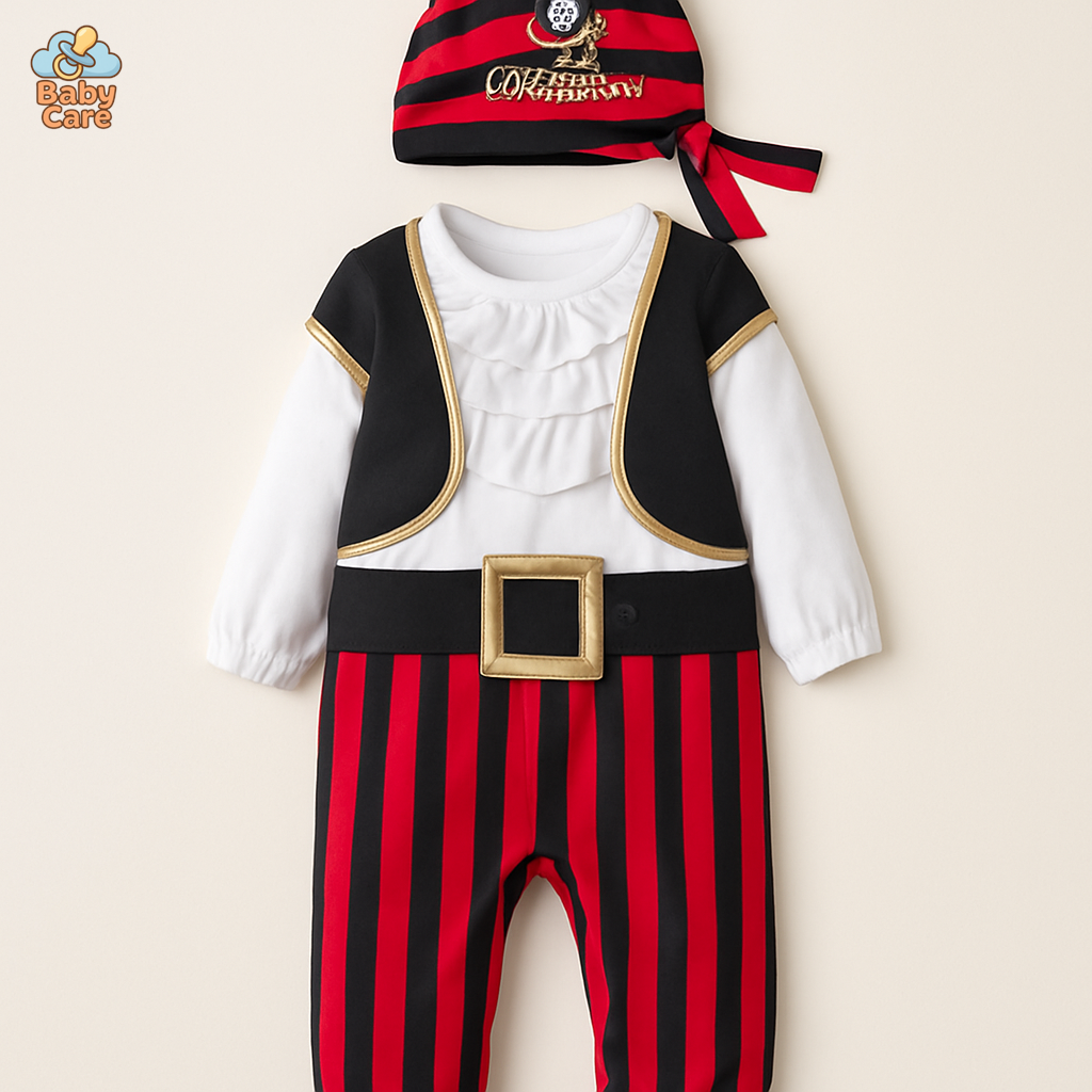 Déguisement pirate garçon 6 mois à 6 ans - vue de face