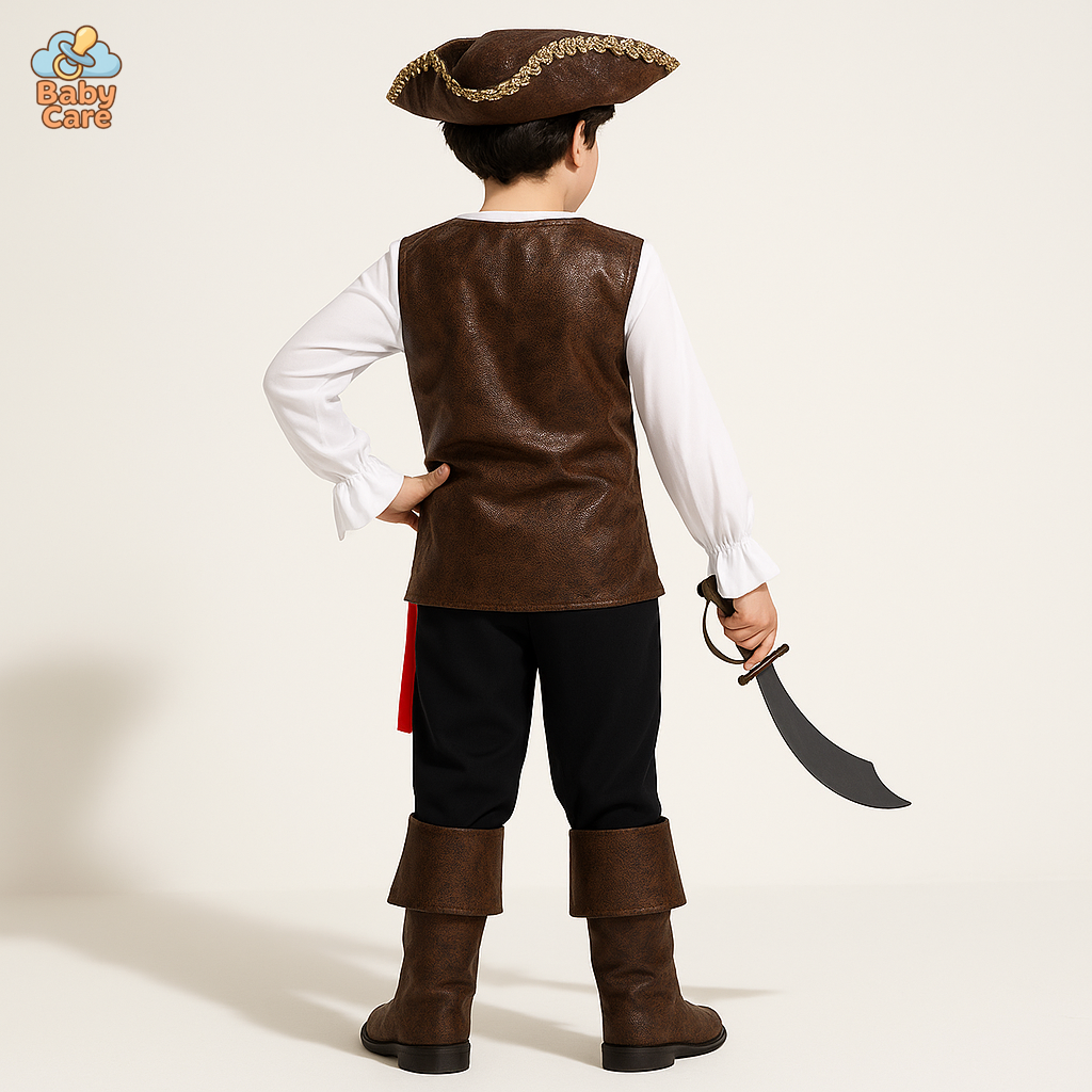 Déguisement pirate garçon - vue de face