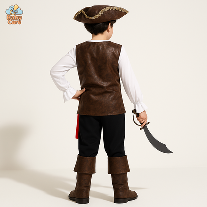 Déguisement pirate garçon - vue de face