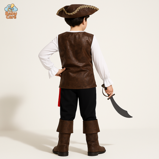 Déguisement pirate garçon - vue de face