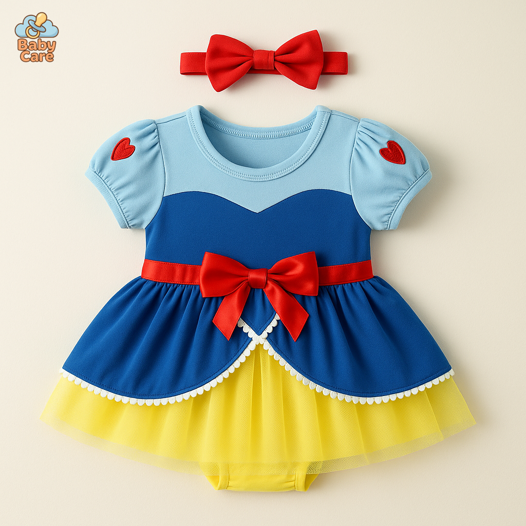 Déguisement Princesse Bébé Fille de Cérémonie - vue de face