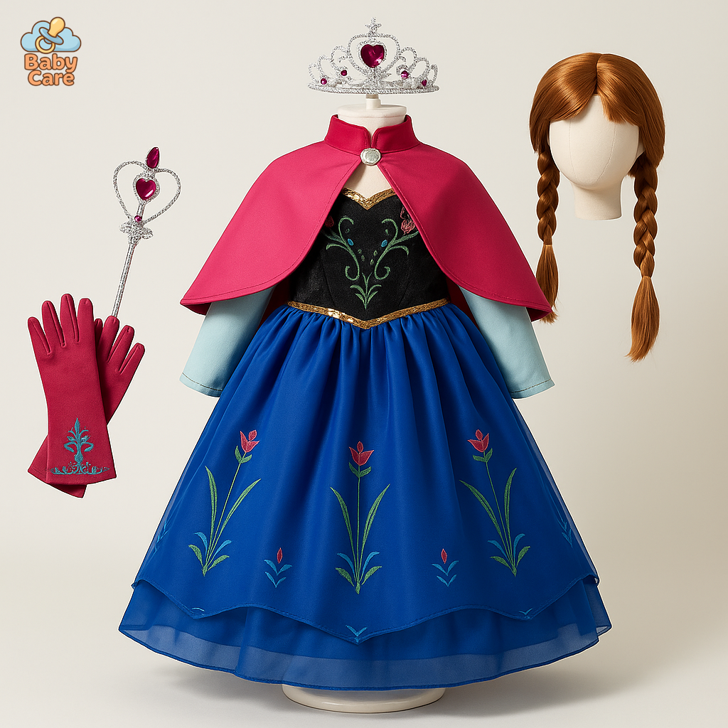 Déguisement Princesse Enfant Déguisement Anna - vue de face