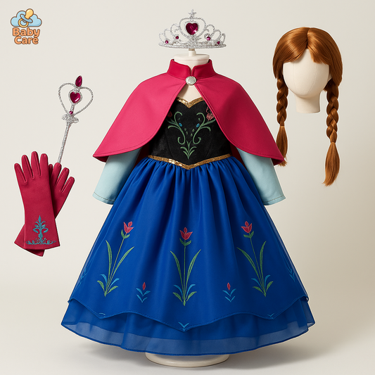 Déguisement Princesse Enfant Déguisement Anna - vue de face