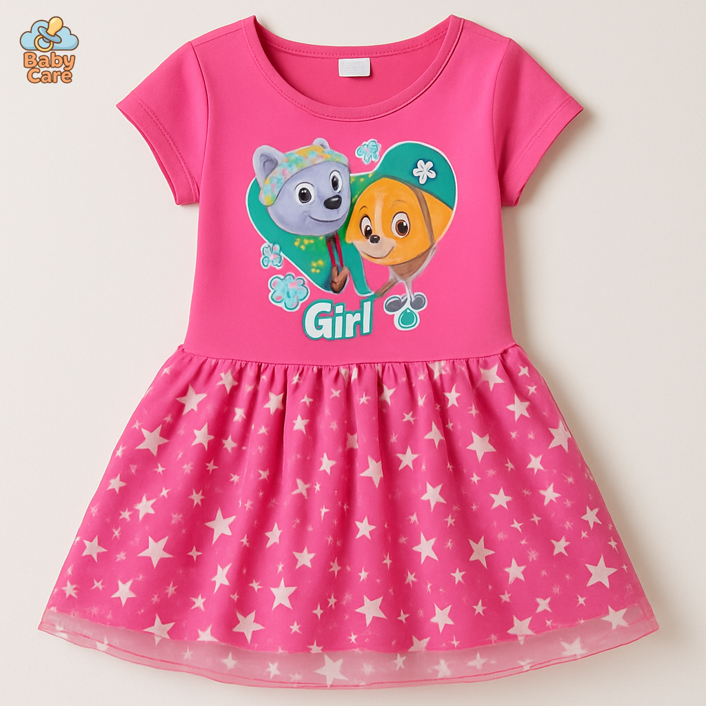 Déguisement Robe Pat Patrouille Fille - vue de face