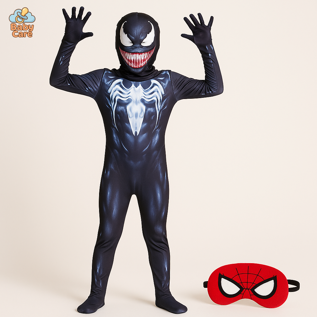 Déguisement Spiderman 4 ans à 12 ans super héros - vue de face