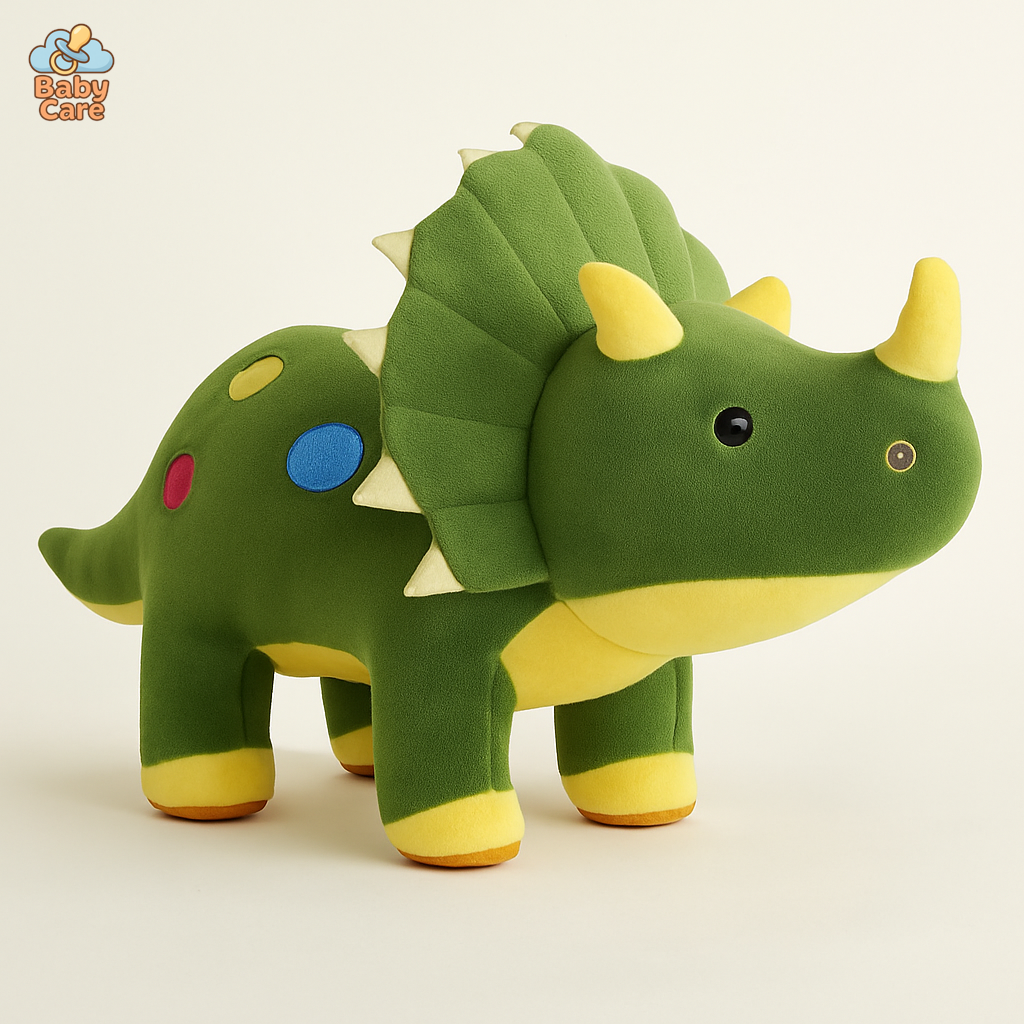 Dipsy : Peluche Géante Tricératops |  Baby Care - vue de face
