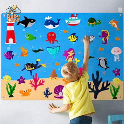 FeltStory™ - Des découvertes et des jeux sans fin ! - Tableau en feutre