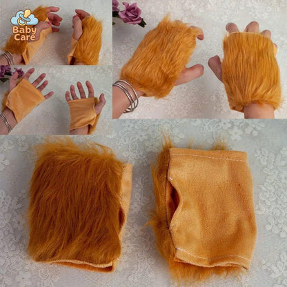Déguisement Lion Enfant avec Jupe et Accessoires