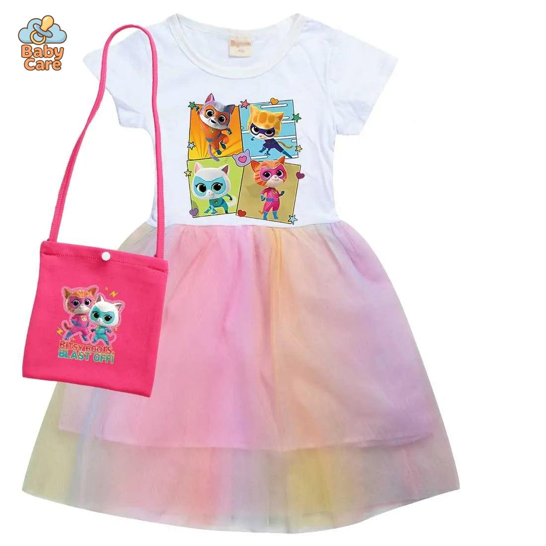 Déguisement Chat Robe Fille avec Accessoires