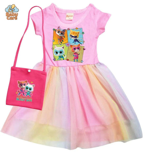 Déguisement Chat Robe Fille avec Accessoires