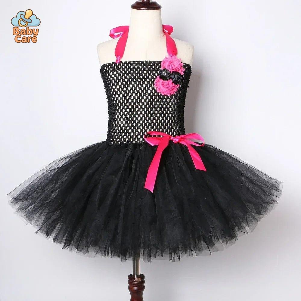 Déguisement Chat Noir Fille avec Tutu et Accessoires