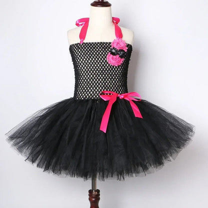 Déguisement Chat Noir Fille avec Tutu et Accessoires