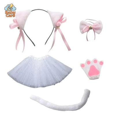 Déguisement Chat Set d'Accessoires Cosplay Enfant