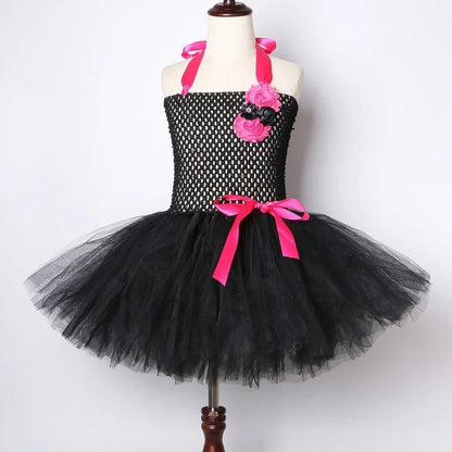 Déguisement Chat Noir Fille avec Tutu et Accessoires