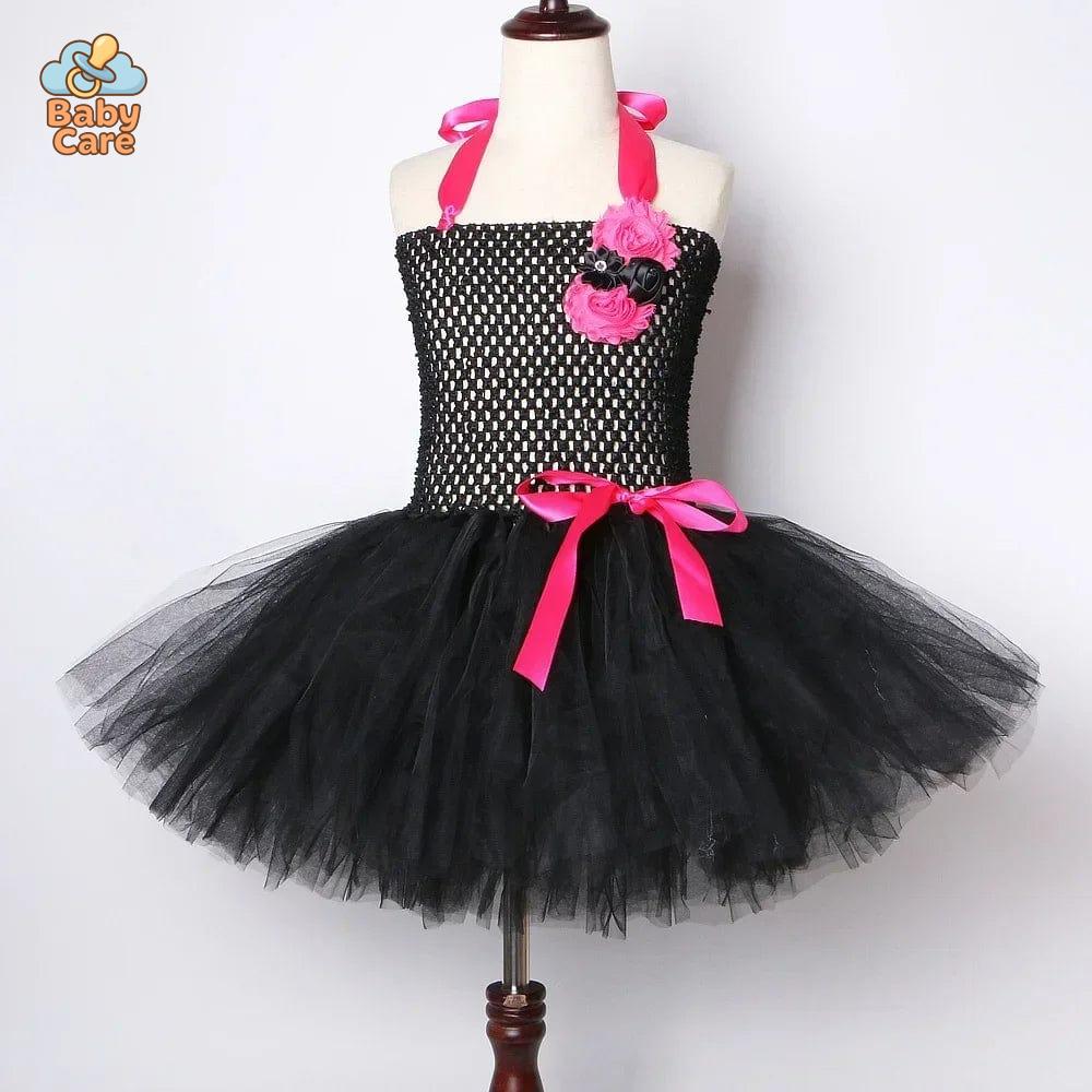 Déguisement Chat Noir Fille avec Tutu et Accessoires