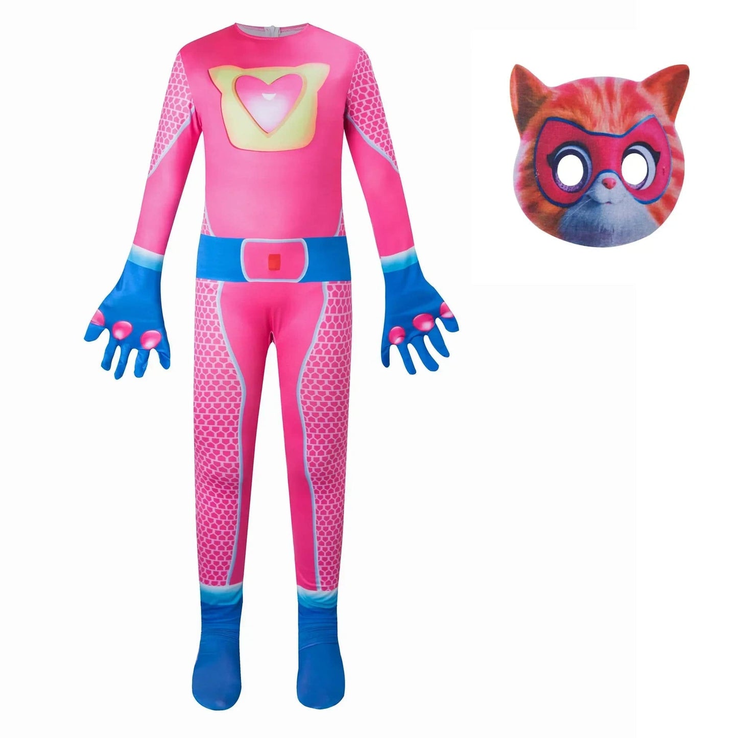 Déguisement Chat Combinaison Super Kitties Cosplay Enfant