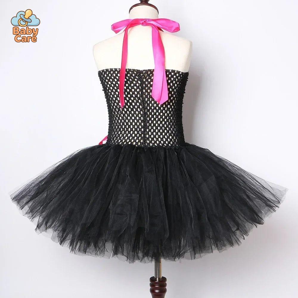 Déguisement Chat Noir Fille avec Tutu et Accessoires