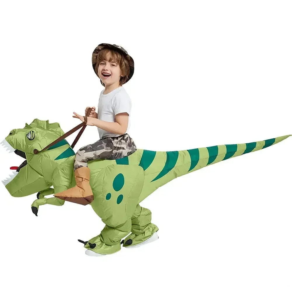 Déguisement dinosaure Gonflable avec Chapeau