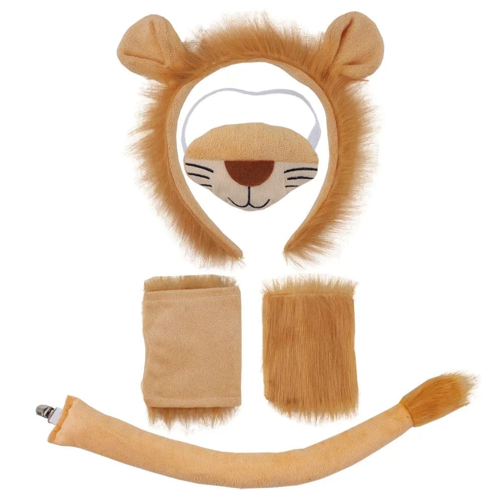 Déguisement Lion Enfant avec Jupe et Accessoires