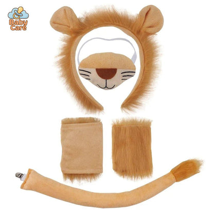 Déguisement Lion Enfant avec Jupe et Accessoires