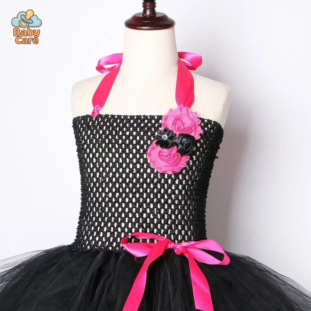 Déguisement Chat Noir Fille avec Tutu et Accessoires