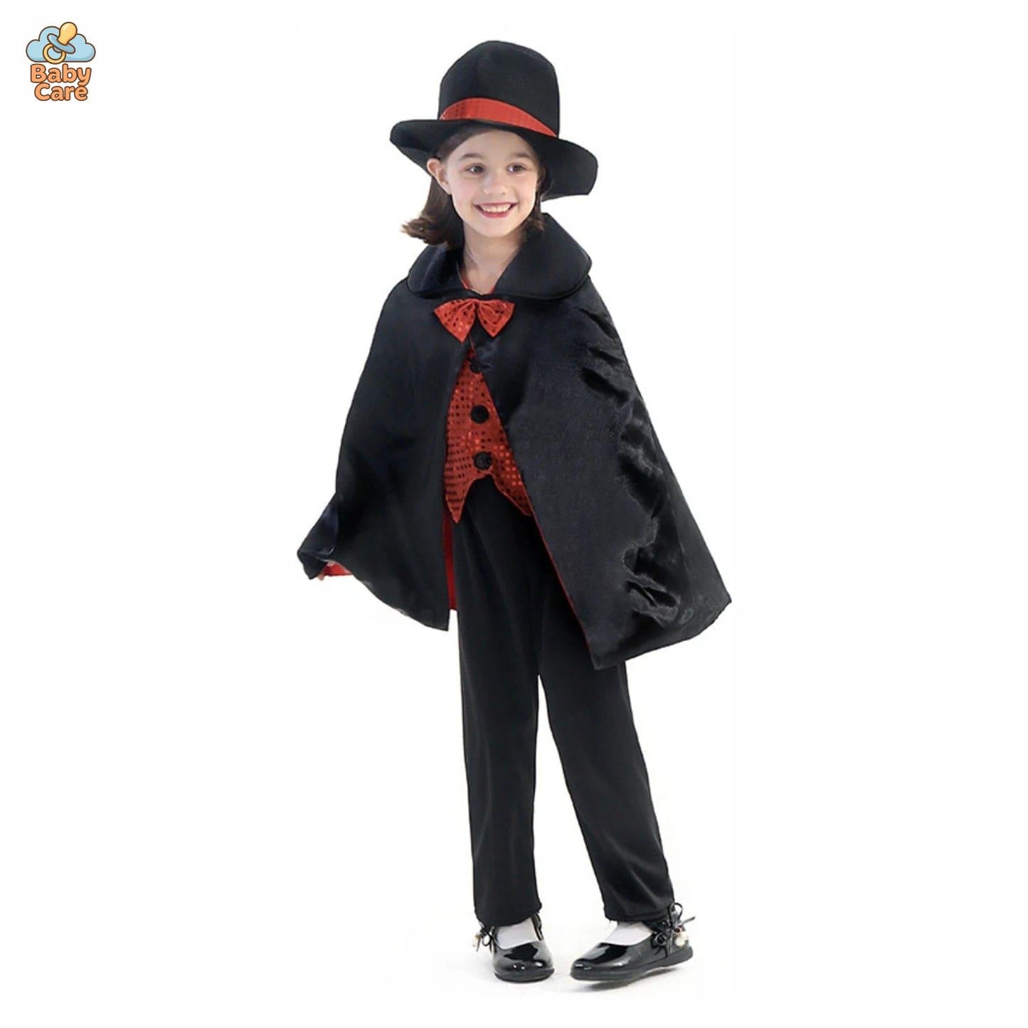 Déguisement de magicien Enfant avec Cape et Chapeau